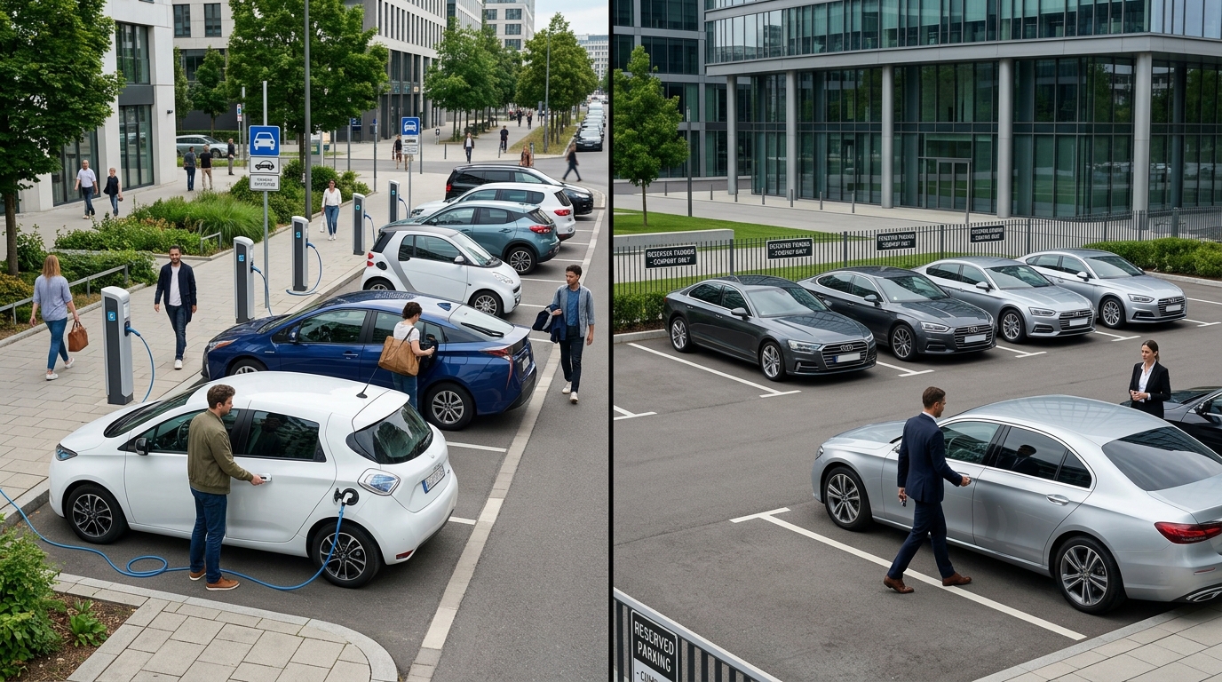 découvrez le comparatif entre la flotte partagée et les véhicules de fonction pour optimiser la gestion de votre parc automobile en entreprise.