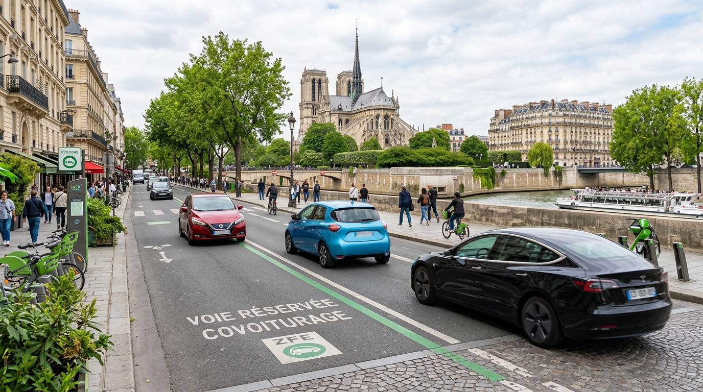 découvrez les meilleures voitures électriques adaptées à paris et aux zones à faibles émissions (zfe) pour une mobilité durable et écologique en ville.