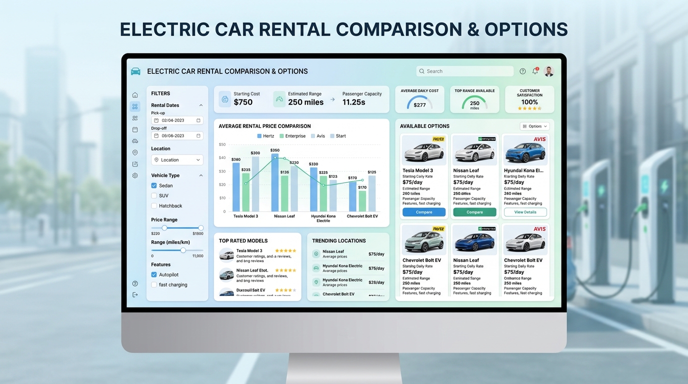 découvrez tout sur la location de voiture électrique : tarifs, options disponibles et alternatives pour un choix adapté à vos besoins.