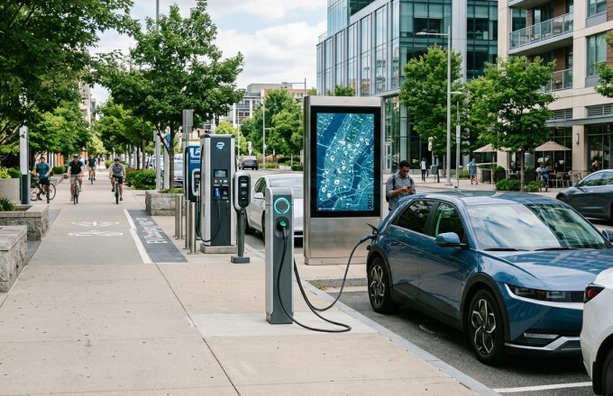 découvrez où recharger votre voiture électrique grâce à notre carte interactive et aux applications indispensables pour faciliter vos trajets.