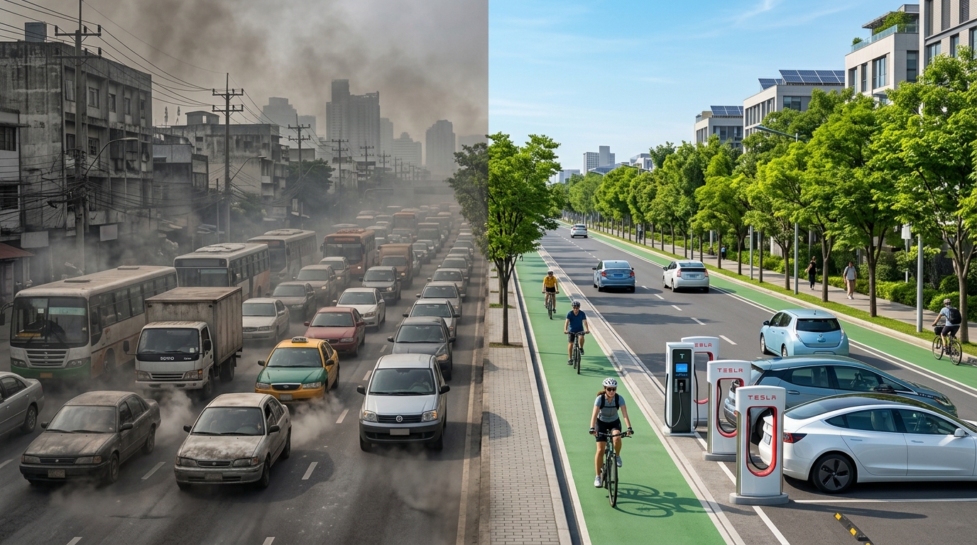 découvrez les chiffres clés de la pollution liée aux voitures et explorez des alternatives écologiques pour réduire votre impact environnemental.