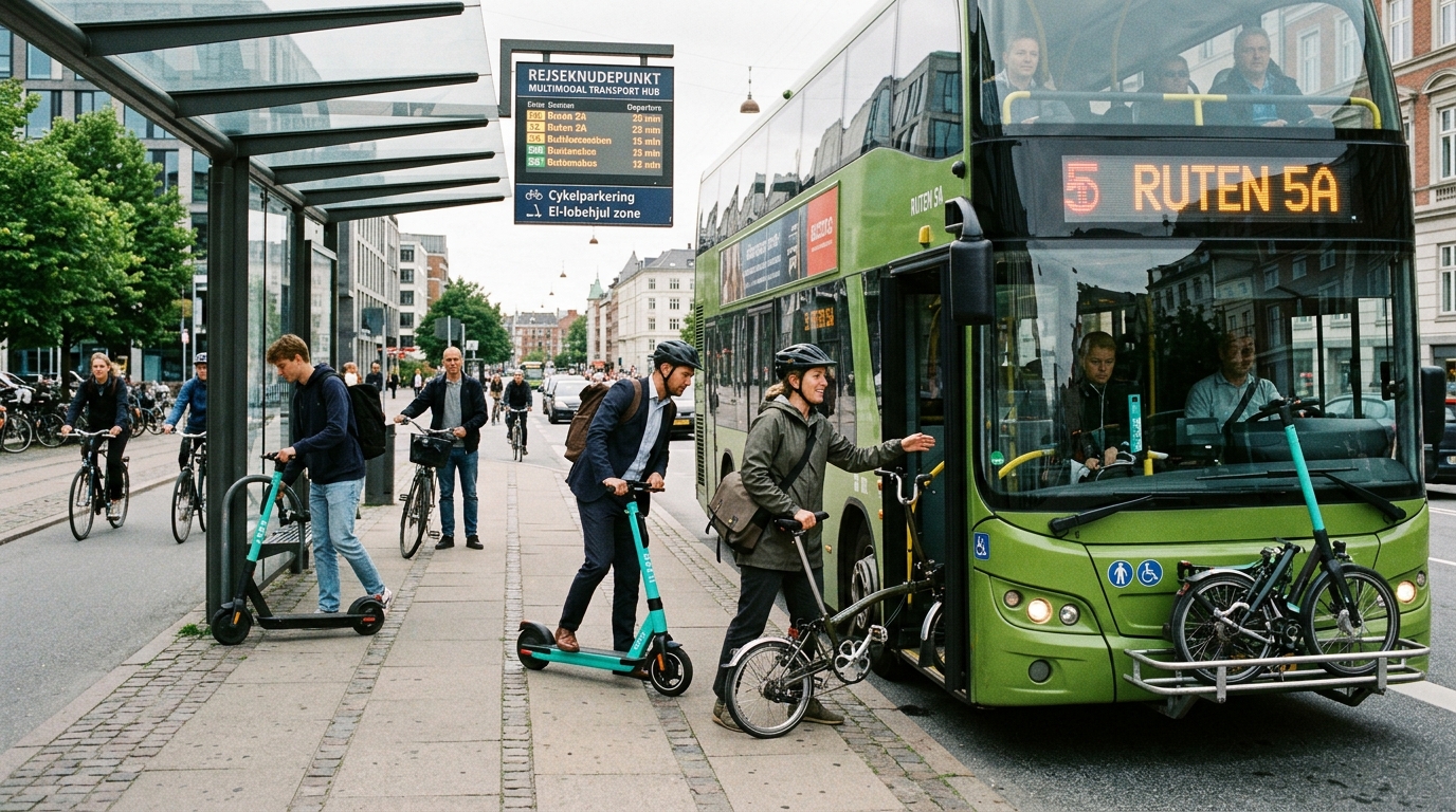 découvrez comment combiner vélo, trottinette et bus pour optimiser vos déplacements quotidiens de manière pratique et écologique.