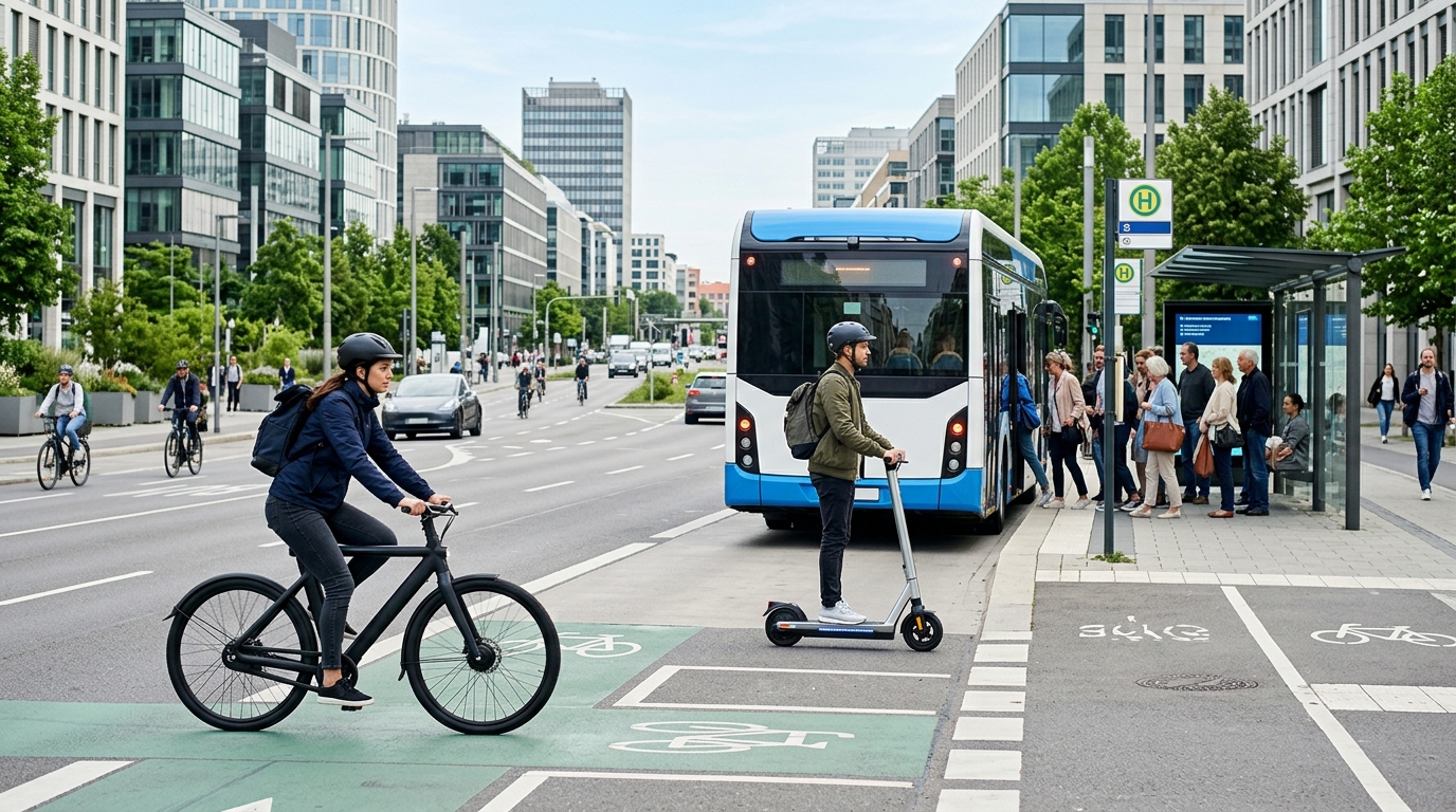 découvrez comment optimiser vos déplacements en combinant vélo, trottinette et bus pour un trajet plus rapide, économique et écologique.