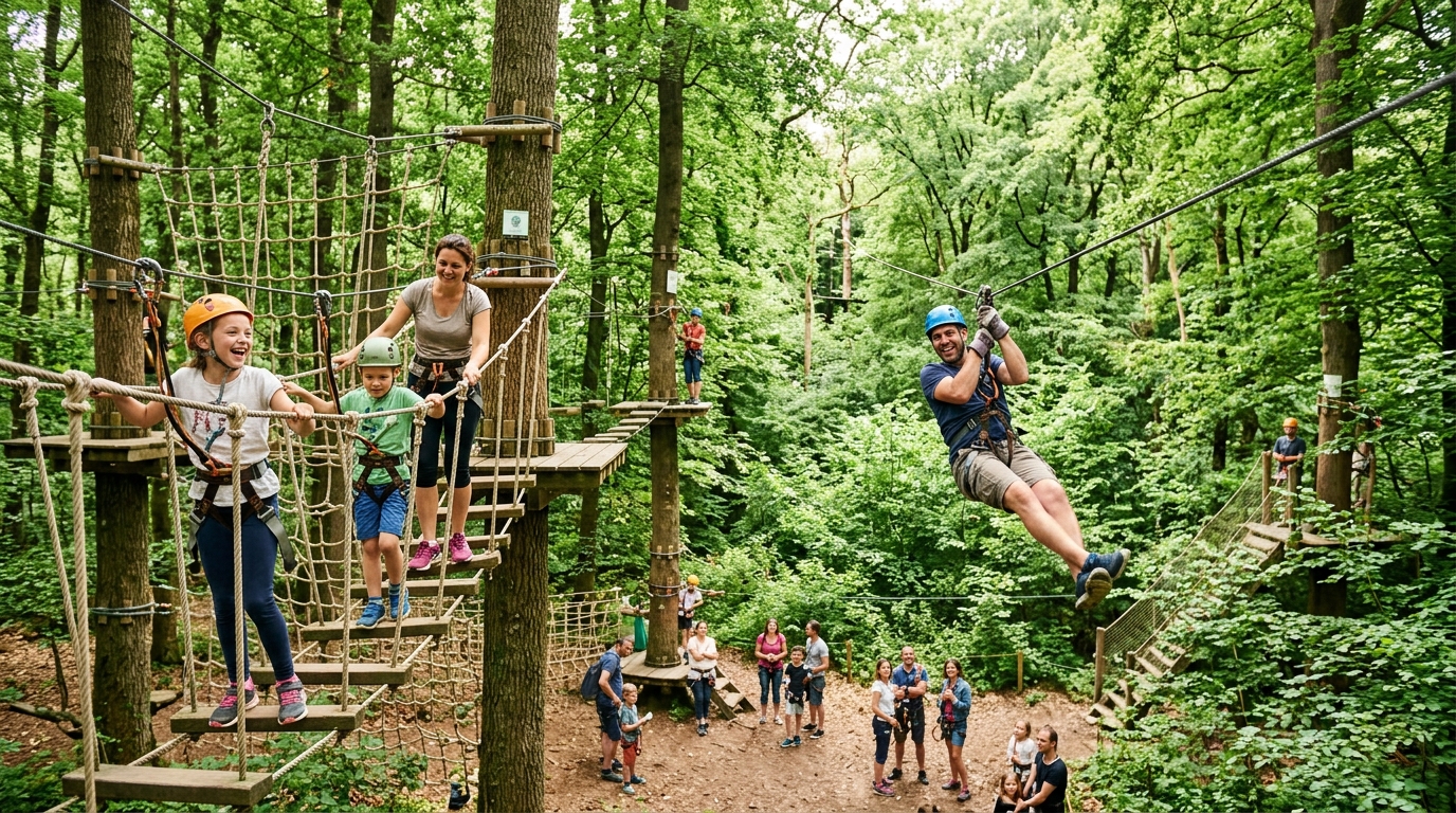découvrez les meilleurs parcours d'accrobranche près de lille dans le nord. profitez d'une aventure en pleine nature, adaptée à tous les âges, pour des moments inoubliables en famille ou entre amis.