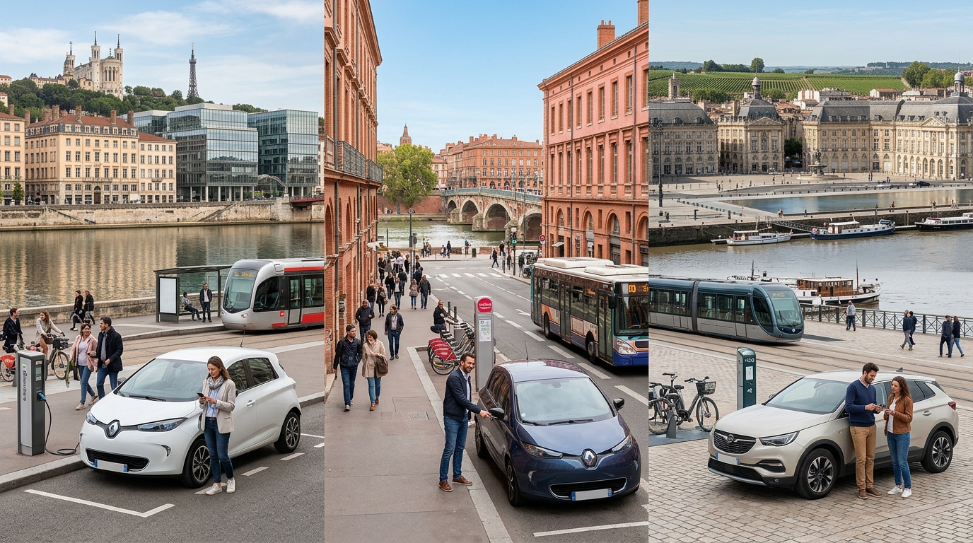 découvrez l'état actuel de l'autopartage à lyon, toulouse et bordeaux : services disponibles, évolution et perspectives dans ces grandes villes françaises.