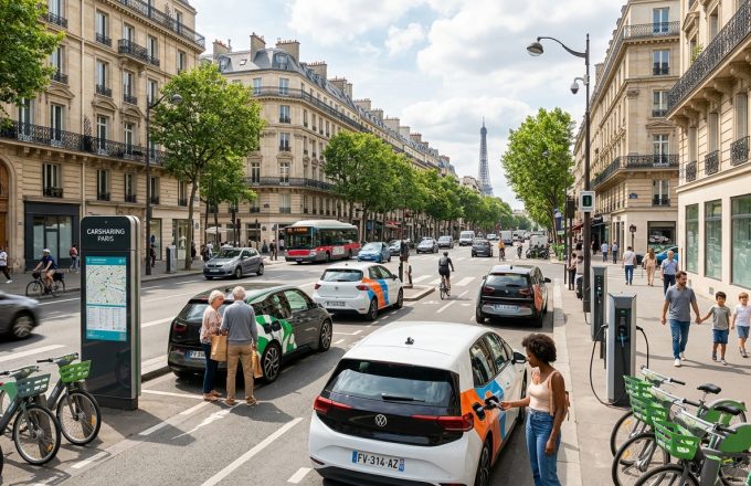 Autopartage a Paris : comparatif des solutions 2026