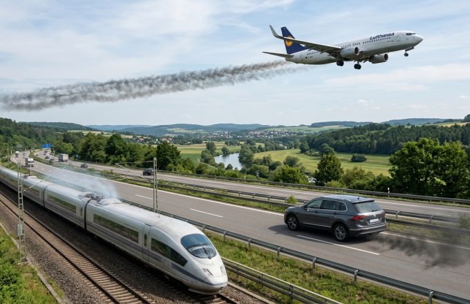 découvrez un comparatif détaillé de l'empreinte carbone entre l'avion, la voiture et le train pour mieux choisir votre mode de transport écologique.