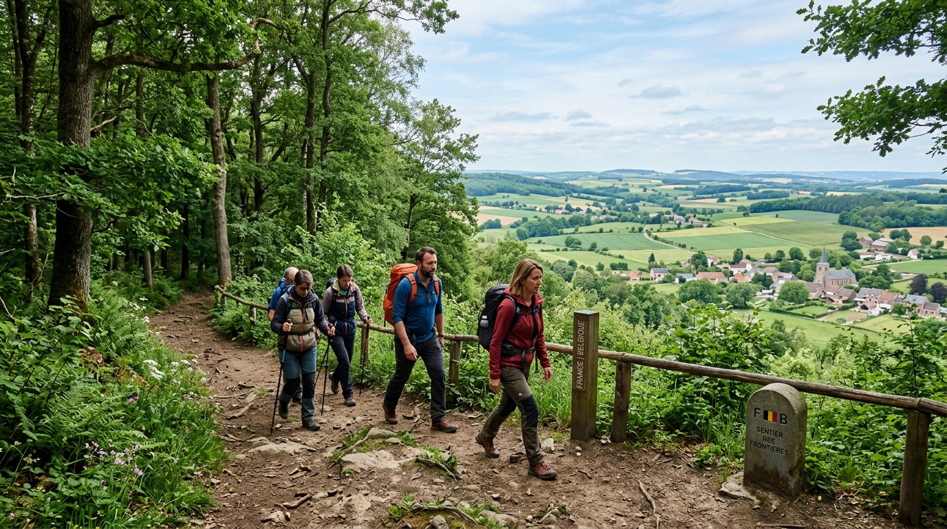 découvrez le mont noir, une randonnée unique à la frontière entre la france et la belgique, offrant des paysages naturels magnifiques et une expérience outdoor inoubliable.