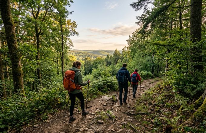 Le Mont Noir : randonnee entre France et Belgique
