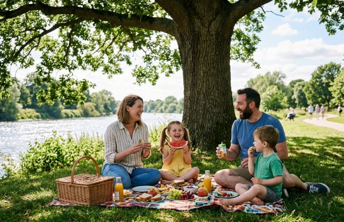 Parc de Wambrechies : promenade familiale au bord de la Deule