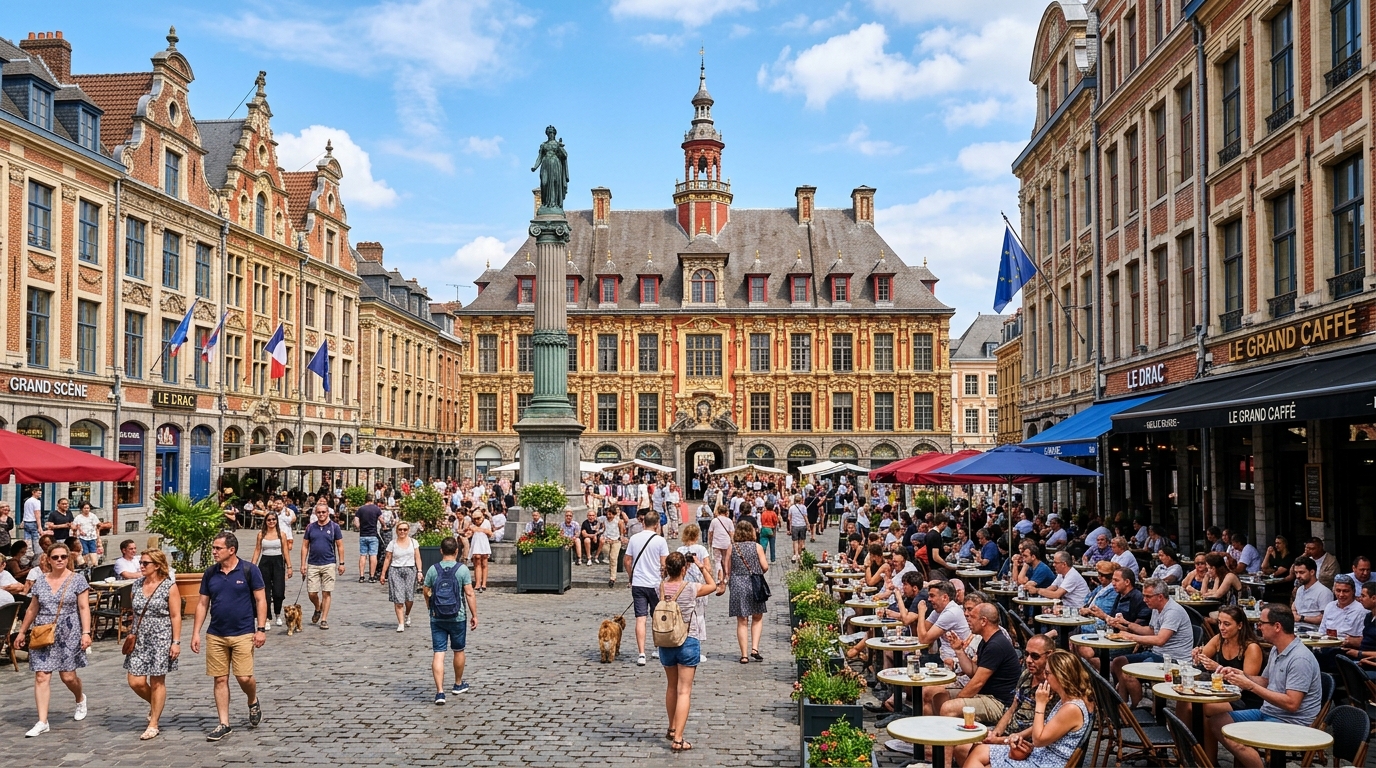 découvrez les plus belles villes du nord à visiter le temps d'un week-end et profitez d'escapades culturelles, gourmandes et authentiques.
