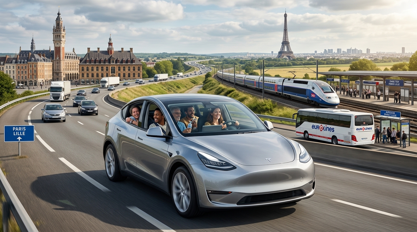 découvrez les meilleures alternatives pour le covoiturage entre lille et paris et comparez les options pour voyager malin et économique.