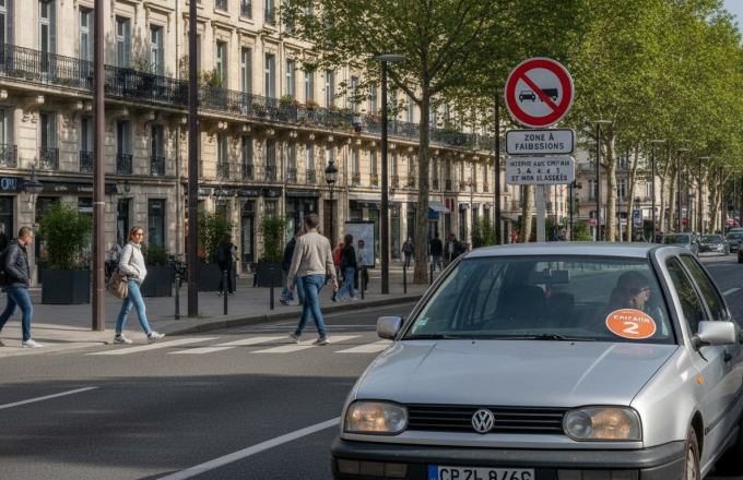 découvrez si votre véhicule avec vignette crit'air 2 est autorisé à circuler dans les zones à faibles émissions (zfe) et comment respecter les règles en vigueur.