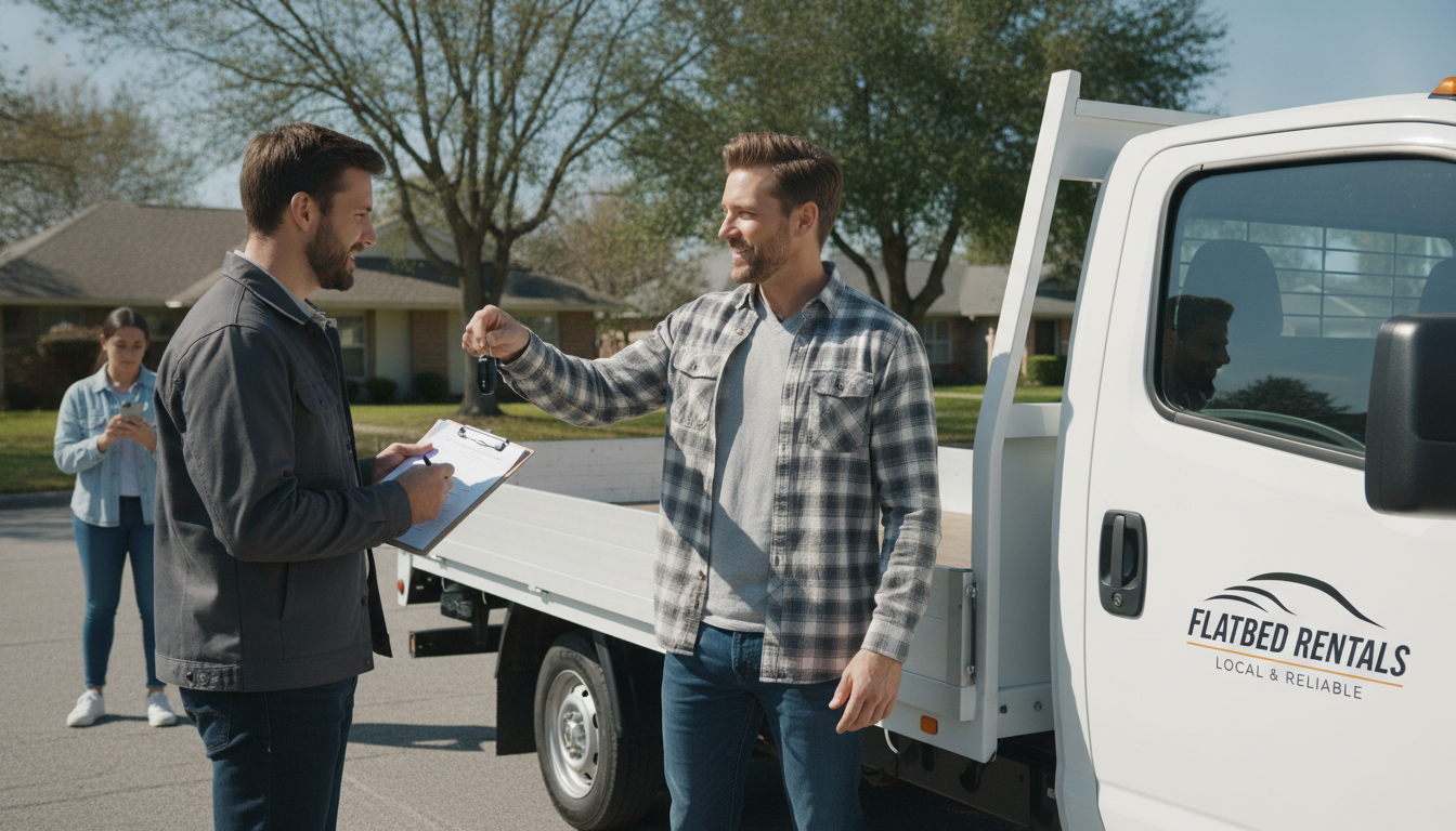 découvrez notre guide complet pour la location de camion plateau entre particuliers, avec toutes les précautions à prendre pour un échange sécurisé et réussi.