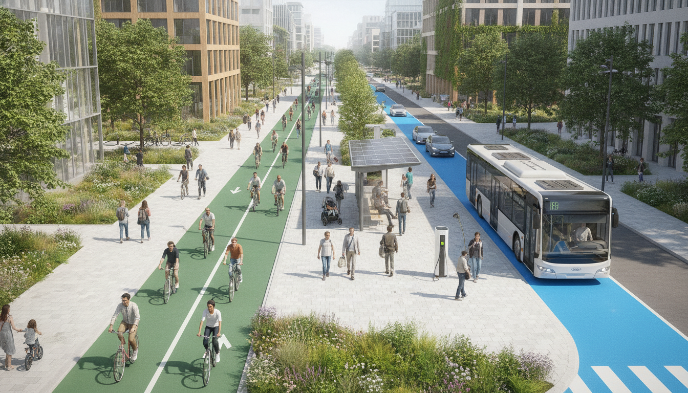 découvrez un exemple concret de plan de mobilité accompagné d'un modèle téléchargeable pour faciliter la mise en place de solutions de transport durable.
