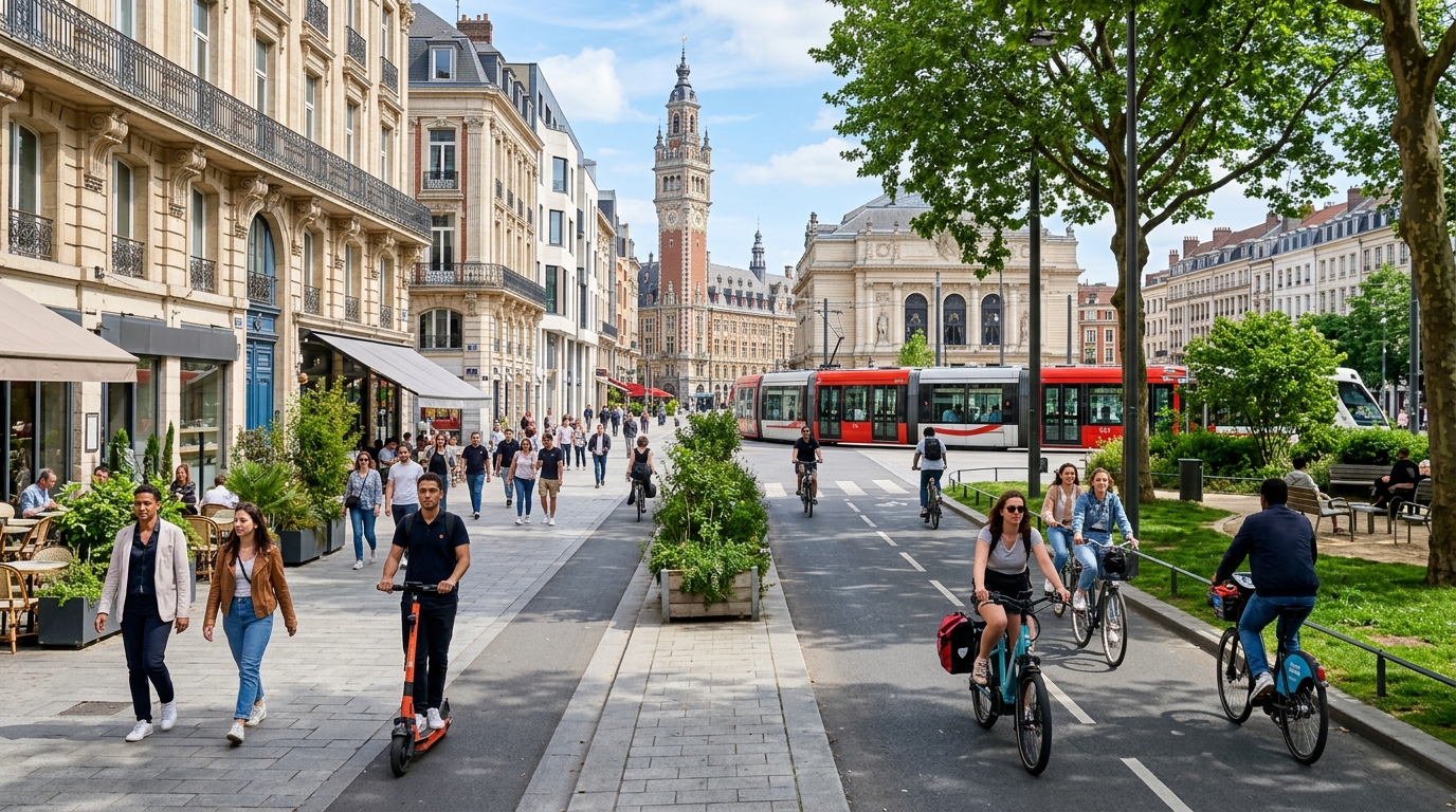 découvrez toutes les options pour se déplacer à lille sans voiture : transports en commun, vélo, marche et astuces pratiques pour explorer la ville facilement et écologiquement.