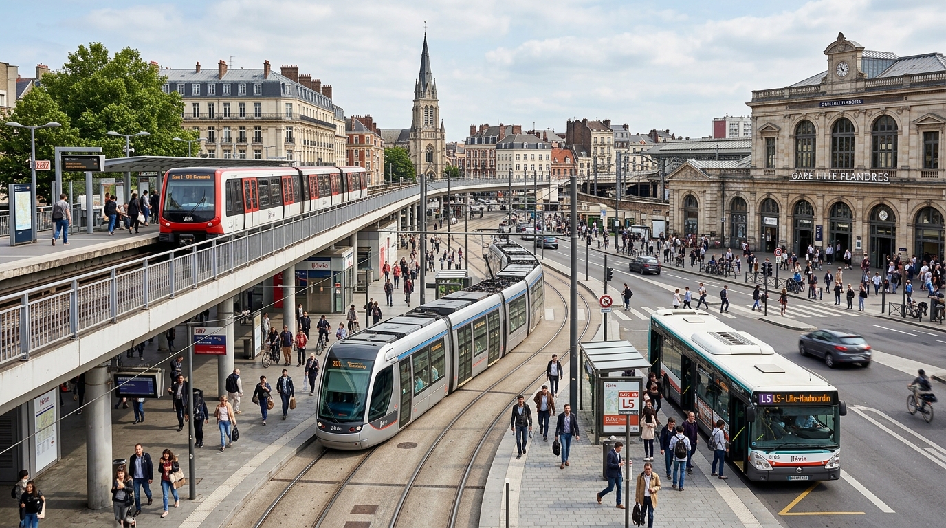 découvrez comment vous déplacer facilement à lille sans voiture grâce à notre guide complet des transports en commun, vélos, et solutions de mobilité douce.