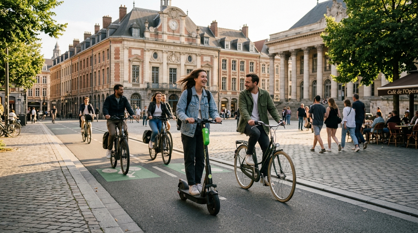 découvrez comment vous déplacer facilement à lille sans voiture grâce à notre guide complet des transports en commun, vélos, et solutions alternatives pour explorer la ville en toute simplicité.