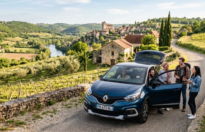 Comment visiter la France en voiture partagee ?