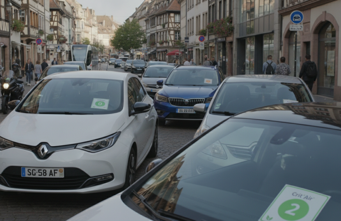 découvrez quelles vignettes crit'air seront autorisées à strasbourg en 2026 dans le cadre de la zone à faibles émissions (zfe) pour circuler en toute légalité.