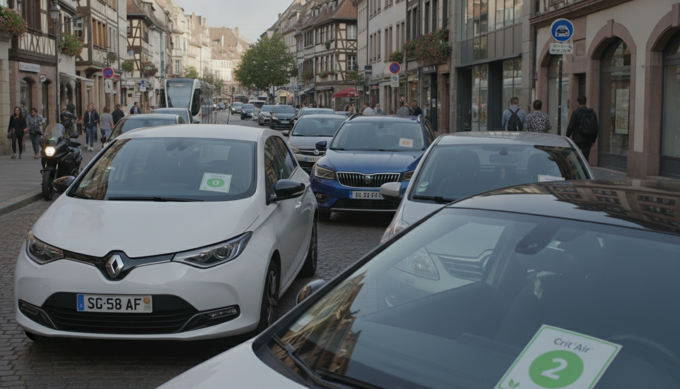 découvrez quelles vignettes crit'air seront autorisées à strasbourg en 2026 dans le cadre de la zone à faibles émissions (zfe) pour circuler en toute légalité.