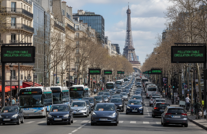 découvrez les restrictions liées à la vignette crit'air 3 à paris et les solutions pour les véhicules désormais interdits de circulation.