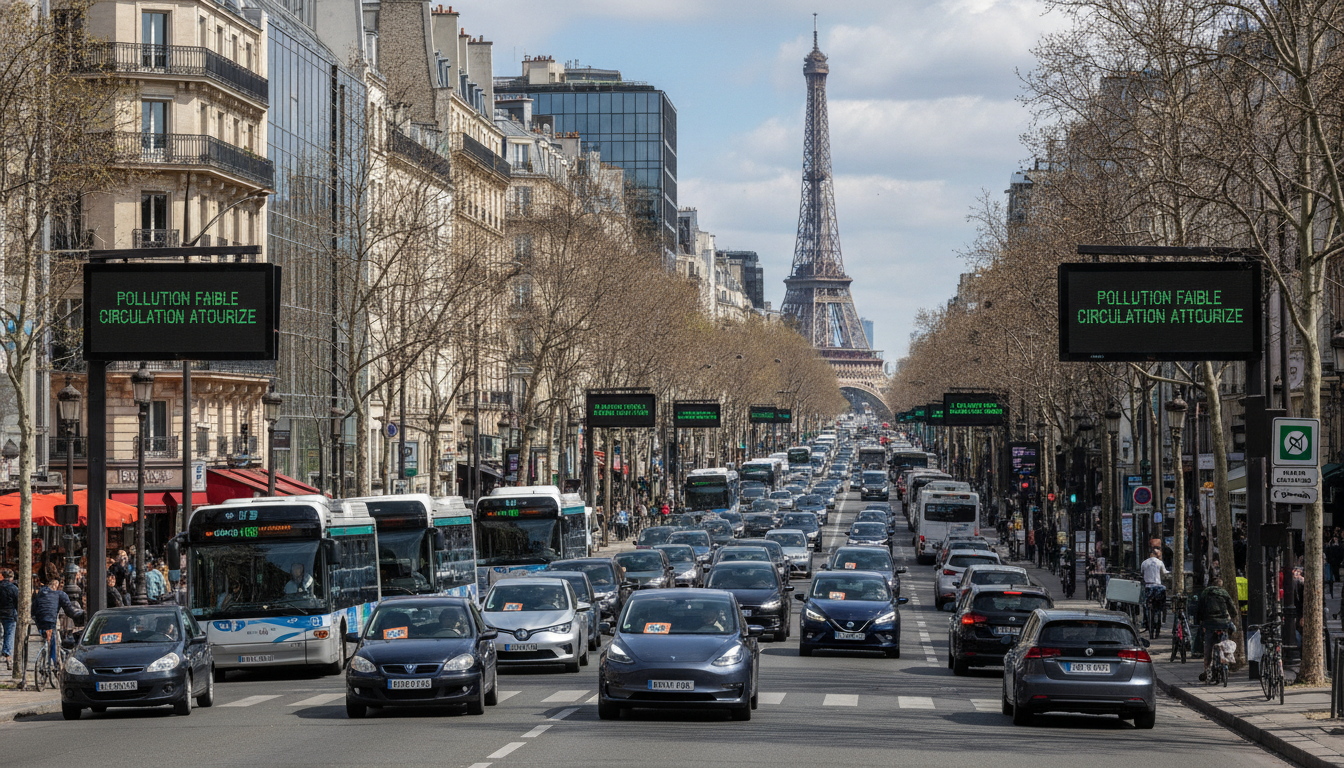 découvrez les restrictions liées à la vignette crit'air 3 à paris et les solutions pour les véhicules désormais interdits de circulation.
