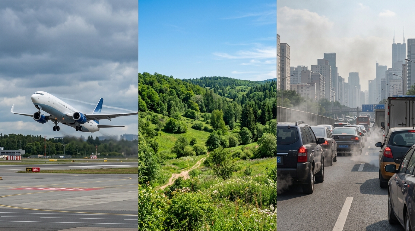 découvrez une comparaison détaillée de la pollution générée par les avions et les voitures pour choisir le mode de transport le plus écologique et responsable.
