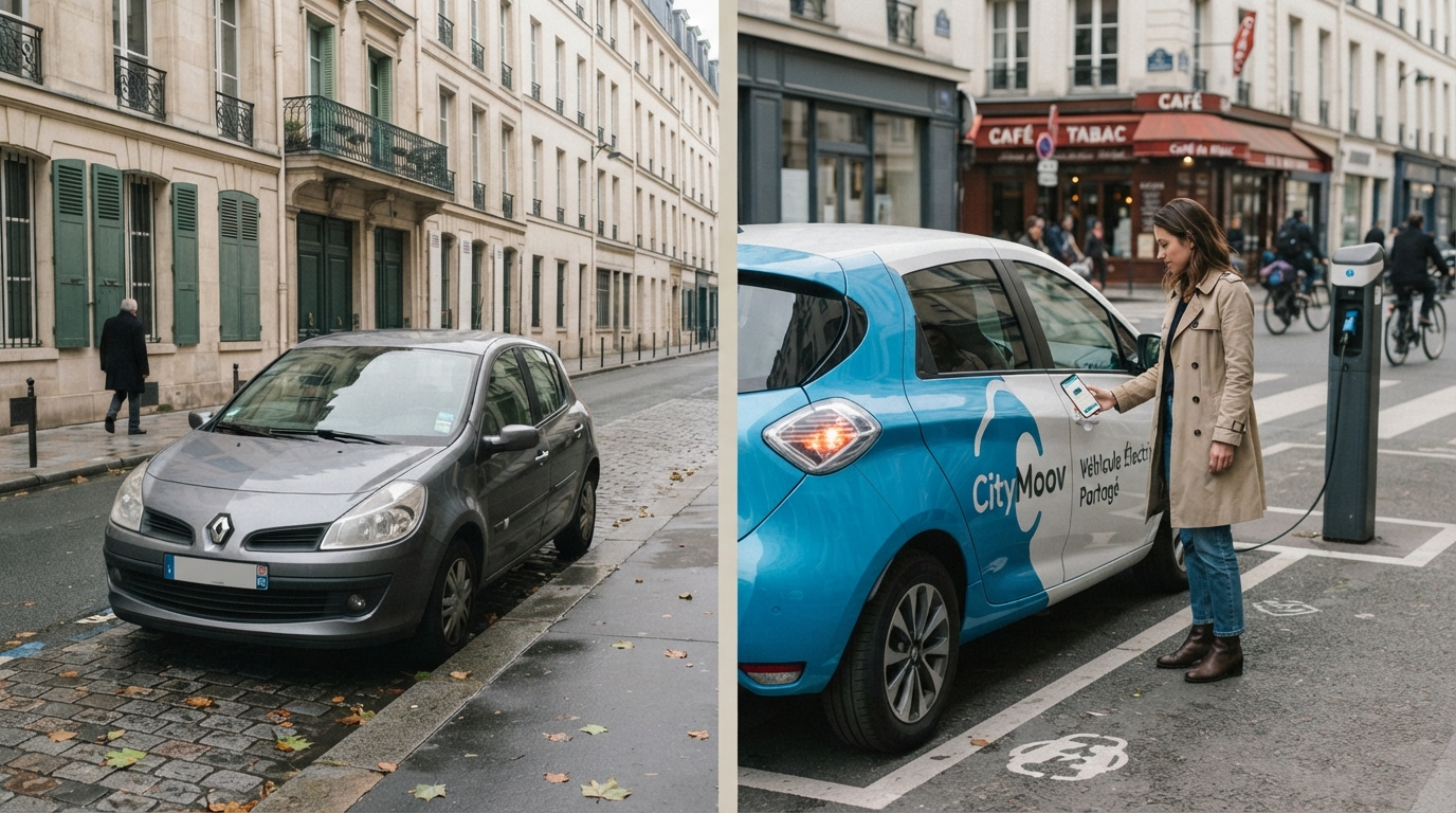 autopartage ou achat : découvrez à partir de combien de kilomètres par an chaque option devient rentable, selon vos trajets et votre budget.