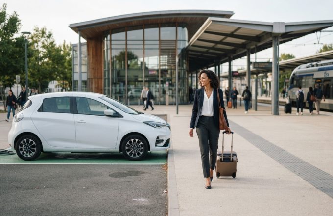 Intermodalite en entreprise : train + autopartage, le duo gagnant